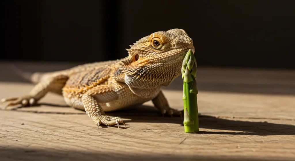 Can bearded dragons eat asparagus as part of their diet