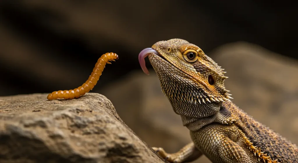 can bearded dragons eat wax worms safely